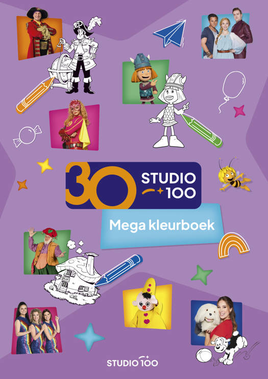 Studio 100 Mega Kleurboek