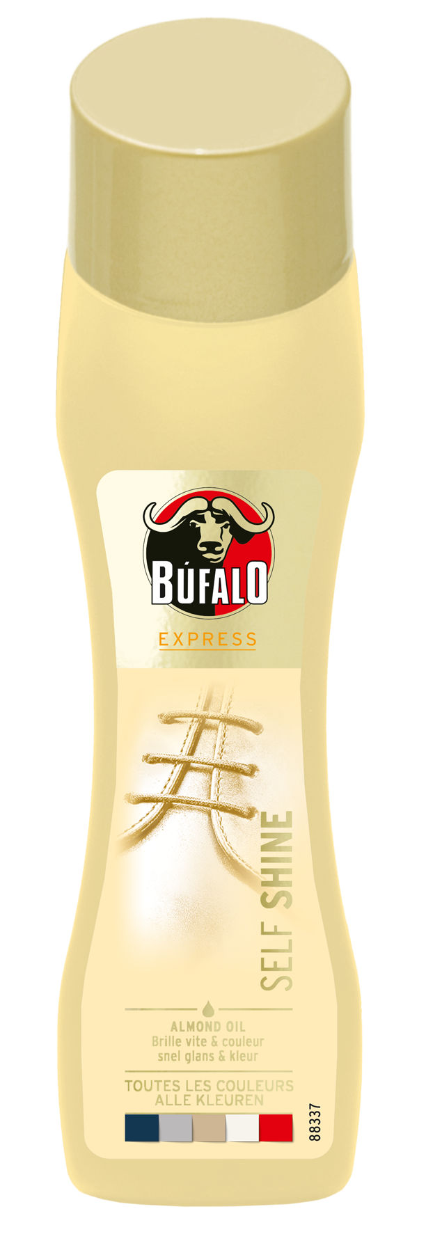 Bufalo Schoencreme Snelglans - 75ML Kleurloos