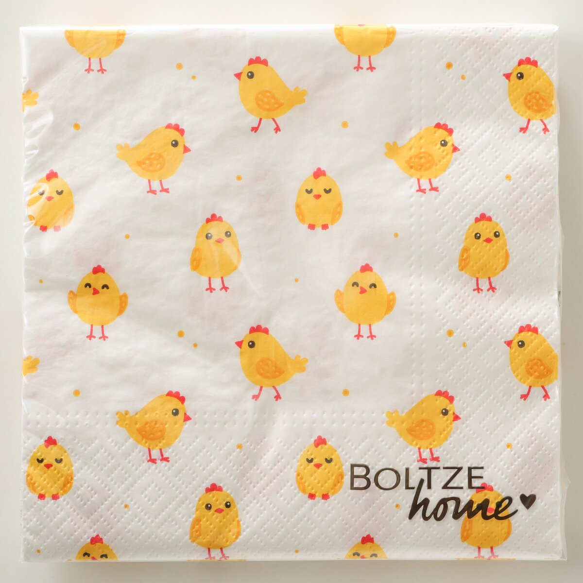 Boltze Home Servetten Kuikens 20 stuks - 16.5x16.5 cm
