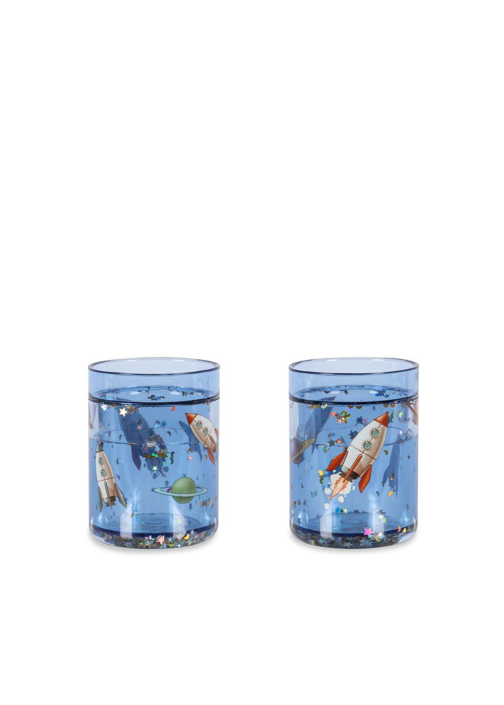 Konges Slojd Beker Glitter Outer Space - 2 stuks