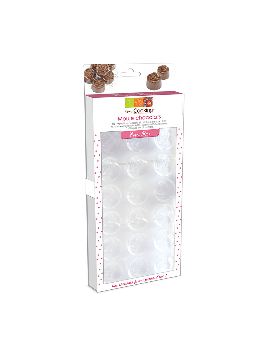 ScrapCooking Chocoladevorm Rozen - Moule
