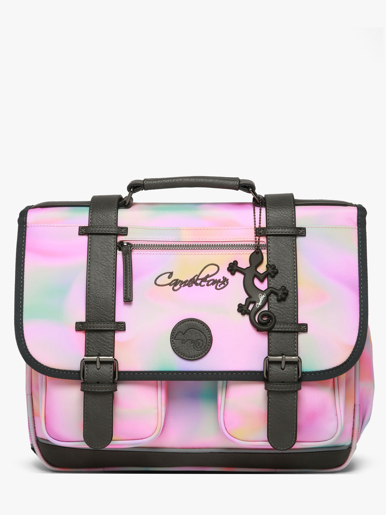 Cameleon Boekentas Vintage Fantasy 18l Pink Tie and Dye38x17x31