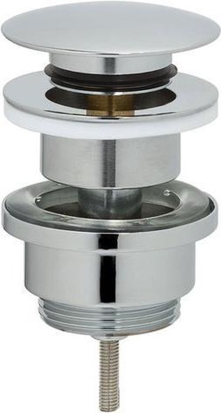 Tiger Pop-Up Wastafelplug 5/4" Chroom