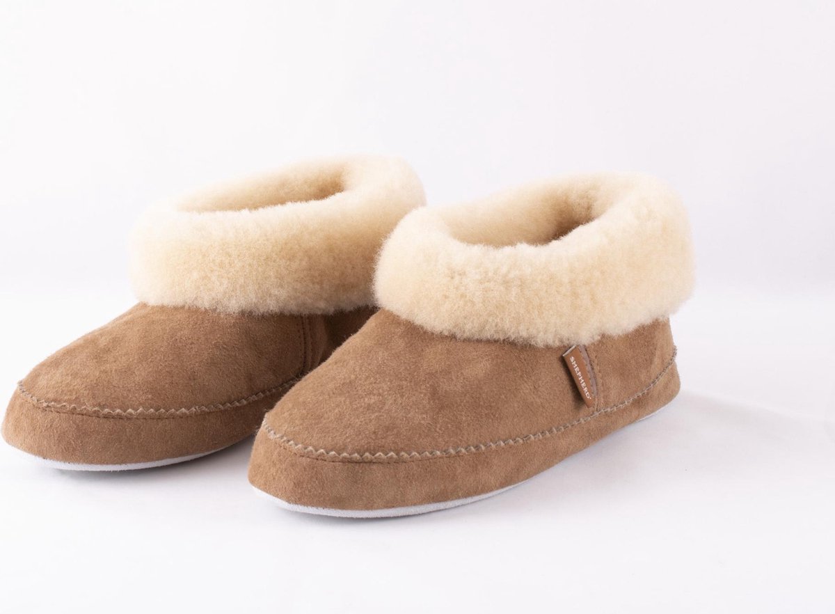 Shepherd Pantoffel Emmy Dames Chestnut Maat 40