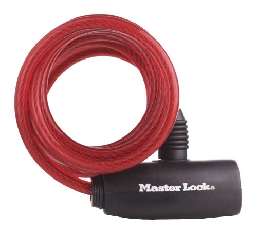 Masterlock Spiraalslot 1800x8 mm Anti-Diefstal Slot met Sleutel