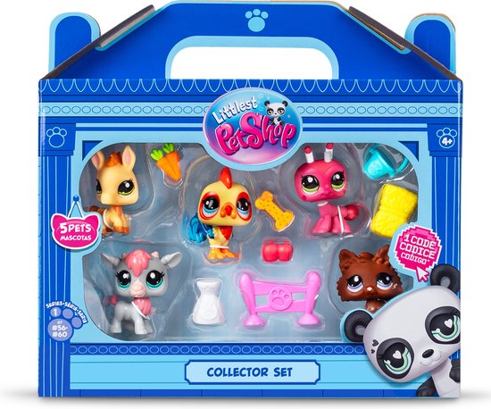 Littlest PetShop 5 pack Boerderij 5 diertjes met accessoires