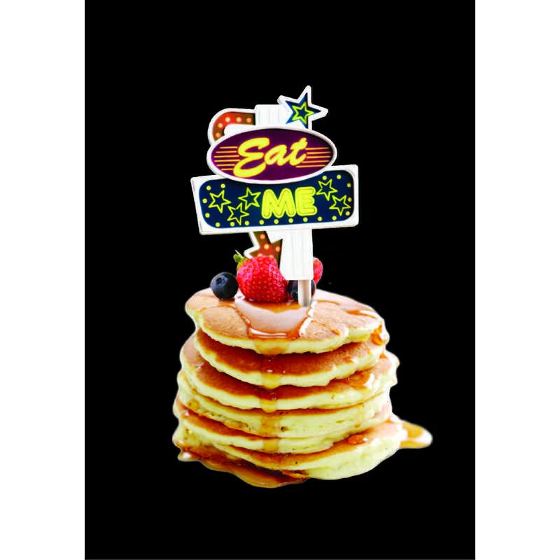 SuckUK Voedseltop Flashing LED - Eat Me