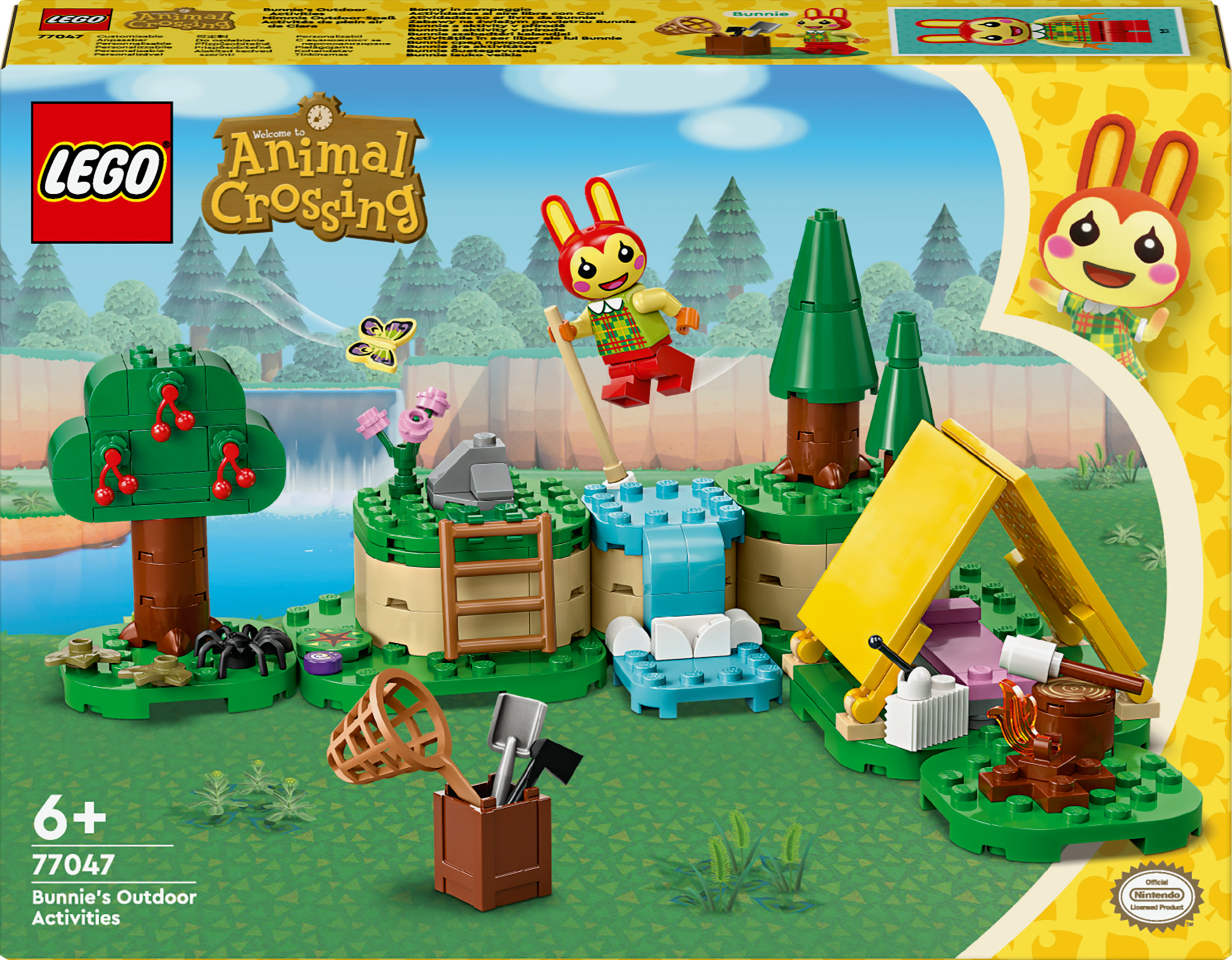 LEGO Animal Crossing 77047 Kamperen met Bunnie