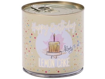 Cancake Happy Birthday Lemon Cake