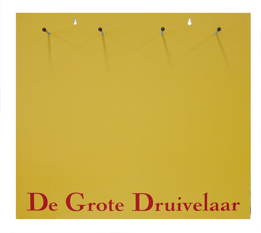 Rugplaat voor De Grote Druivelaar A5