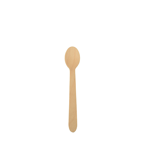 PapStar Koffielepel Hout Pure 11cm set 10 stuks