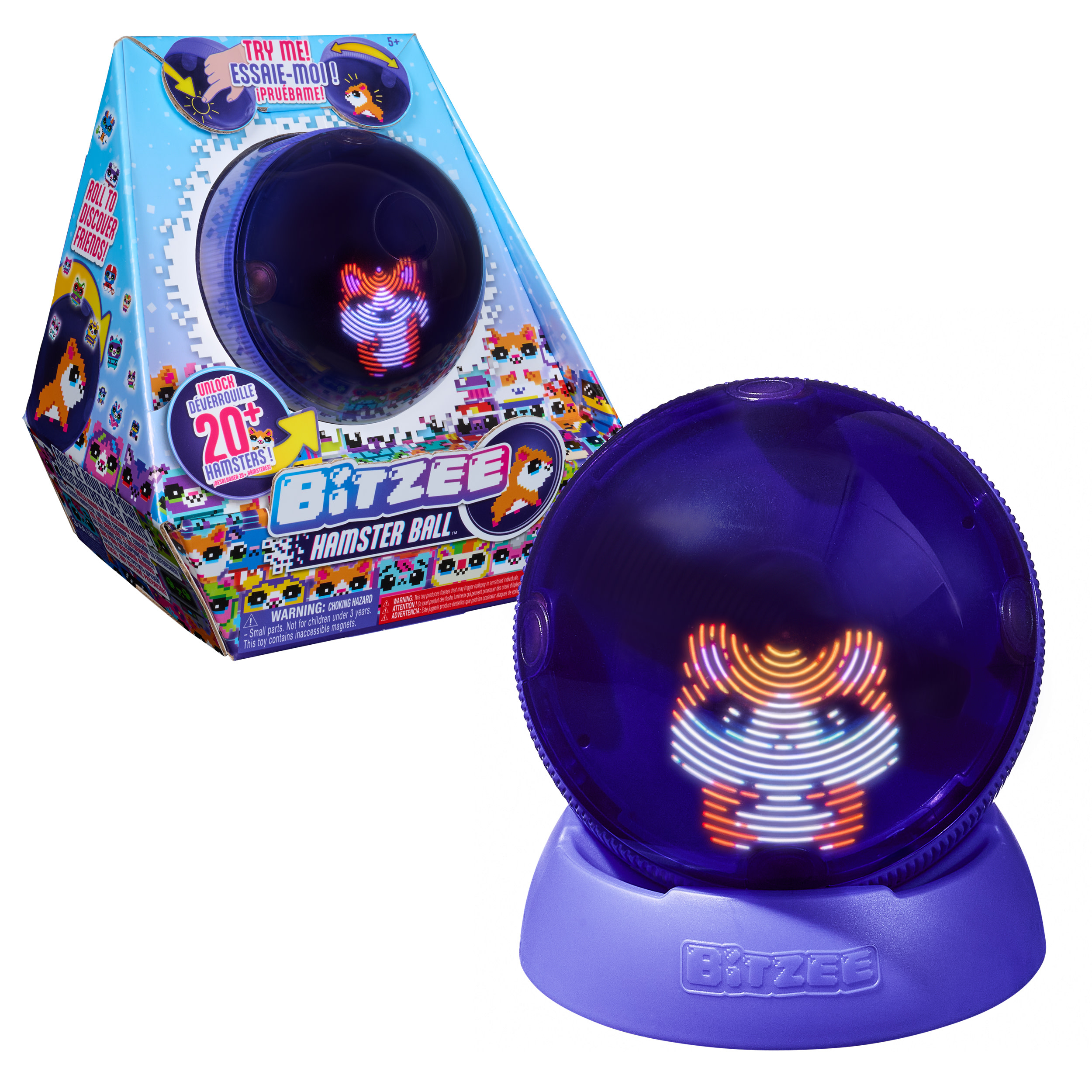 Bitzee Interactief Digitaal Huisdier 3D, Hamster bal