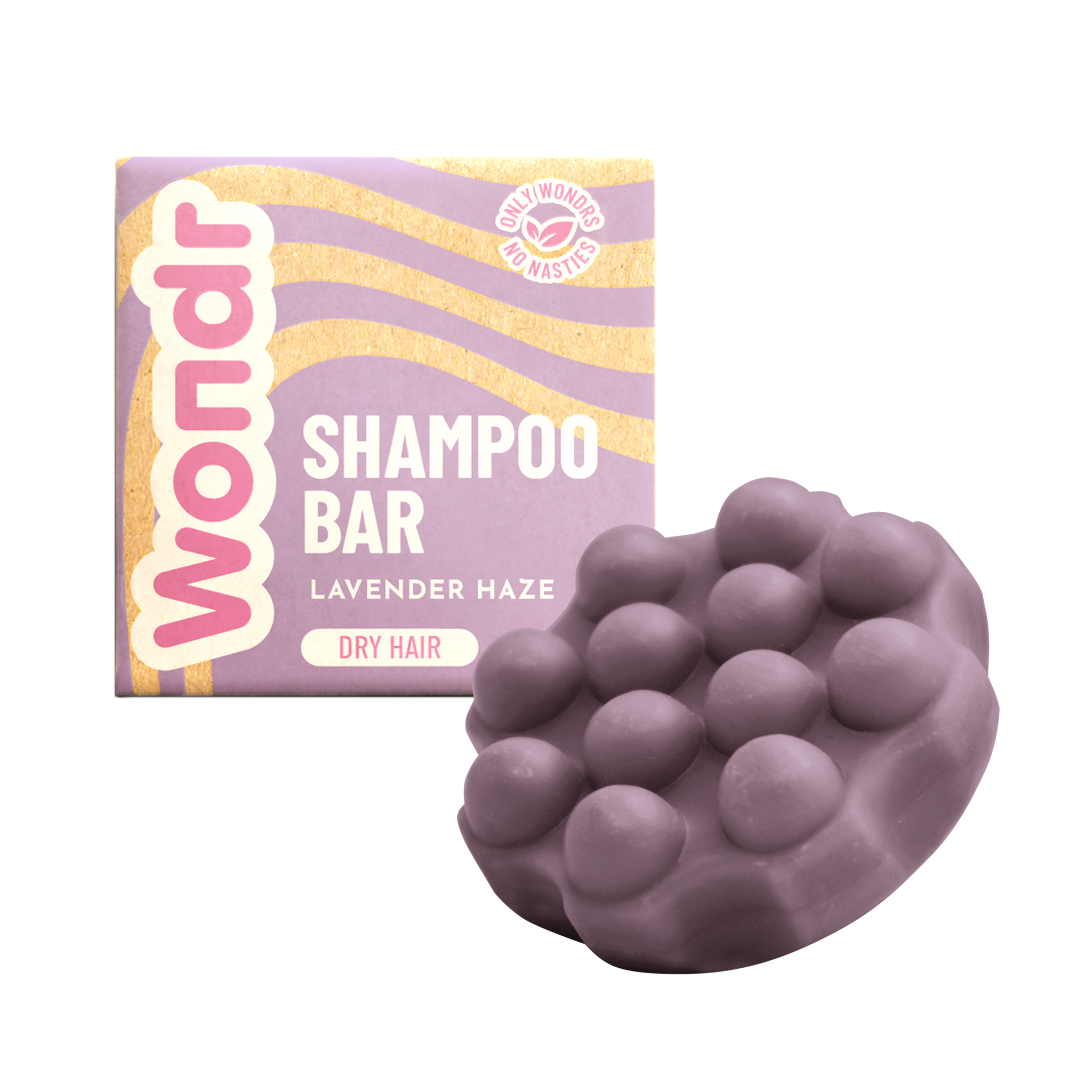 WONDR Shampoo Bar Lavender Haze - Droog Haar
