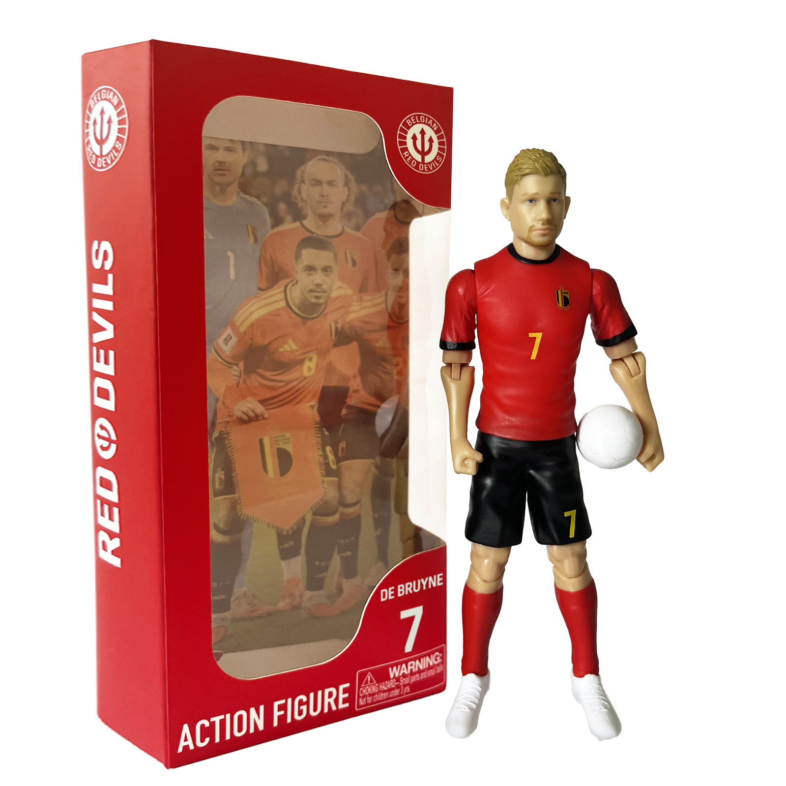 Rode Duivels actie figuur 20 cm - De Bruyne 7