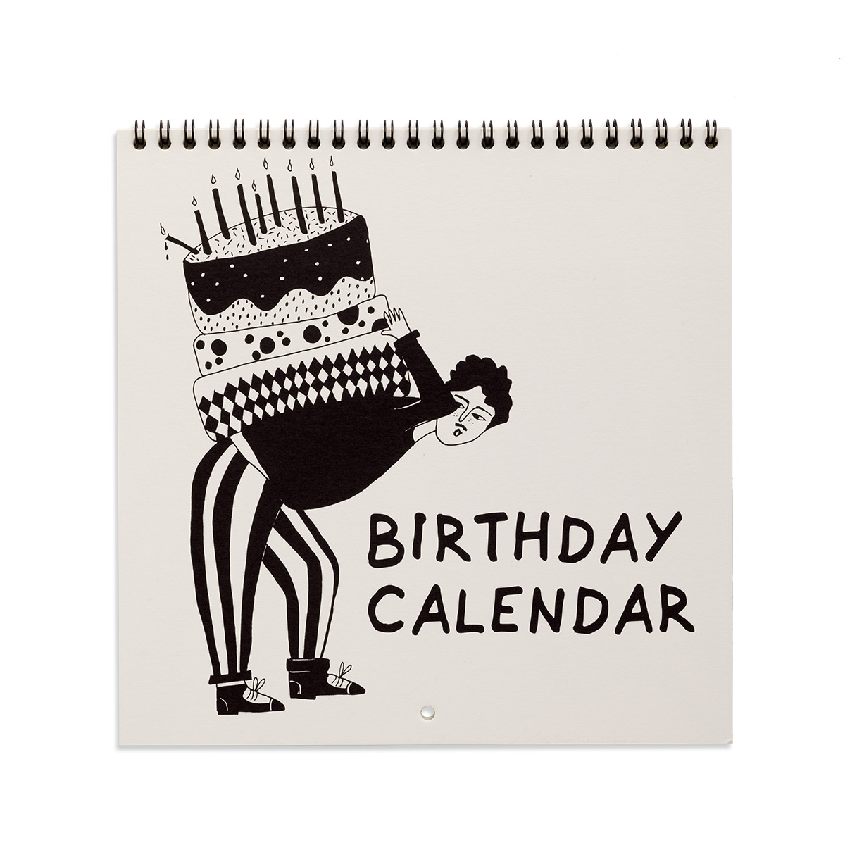 HelenB Verjaardagskalender Birthday Cake 21x21 cm