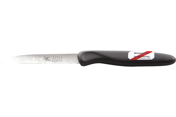 Robert Herder Molenmes/Schilmes 8.5cm Antraciet RVS/PP