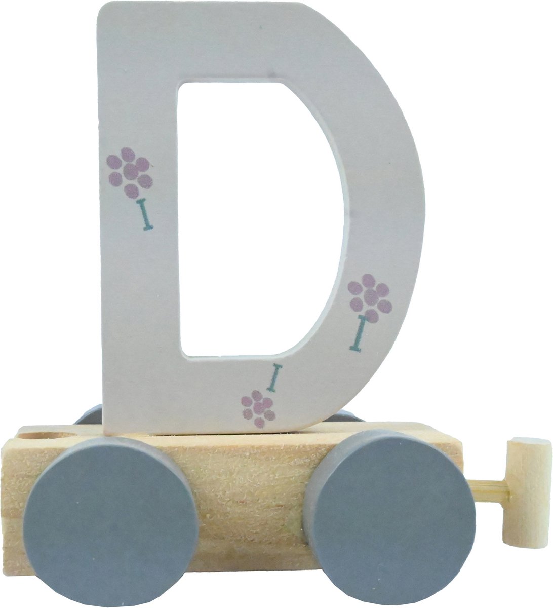 Treinletter Hout D Flower