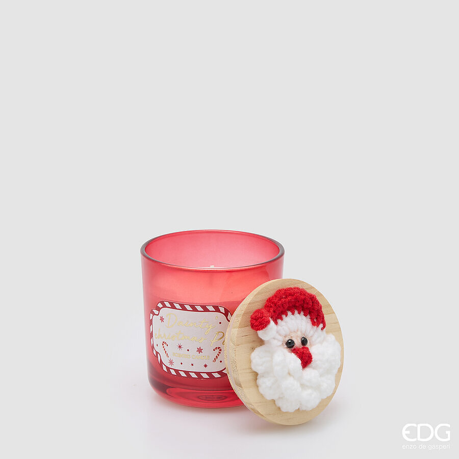 EDG Geurkaars Babbo Honeyed Apple Cider 150g - Glas - 8x8 cm