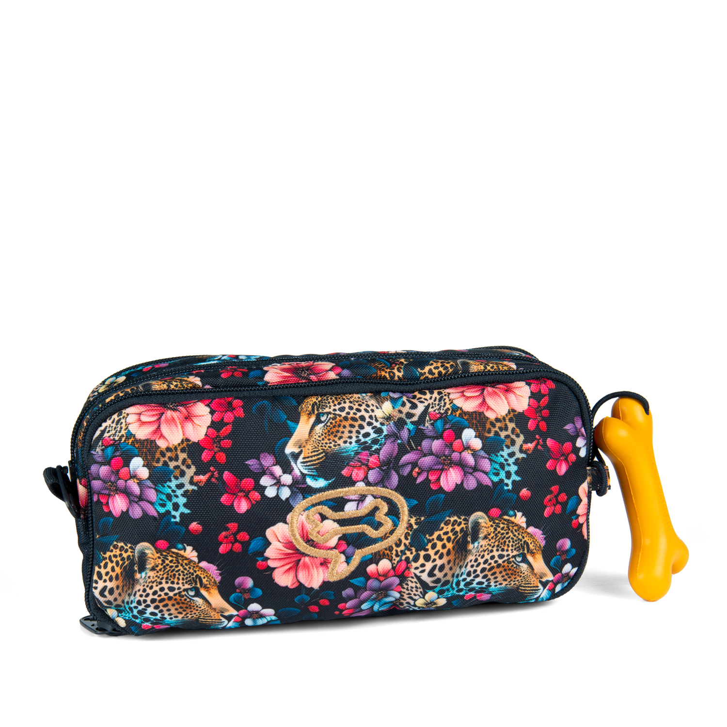 STONES and BONES Pennenzak Rowan 2.0 Floral Ambush Navy 22x9x10 cm