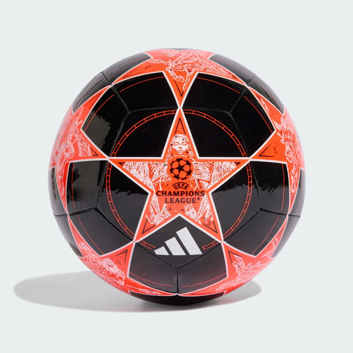 Adidas Voetbal Uefa Champions League Bal Red/Black/White - 5