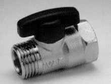 Bolkraan Begetube met Hendel 1/2Fx1/2M