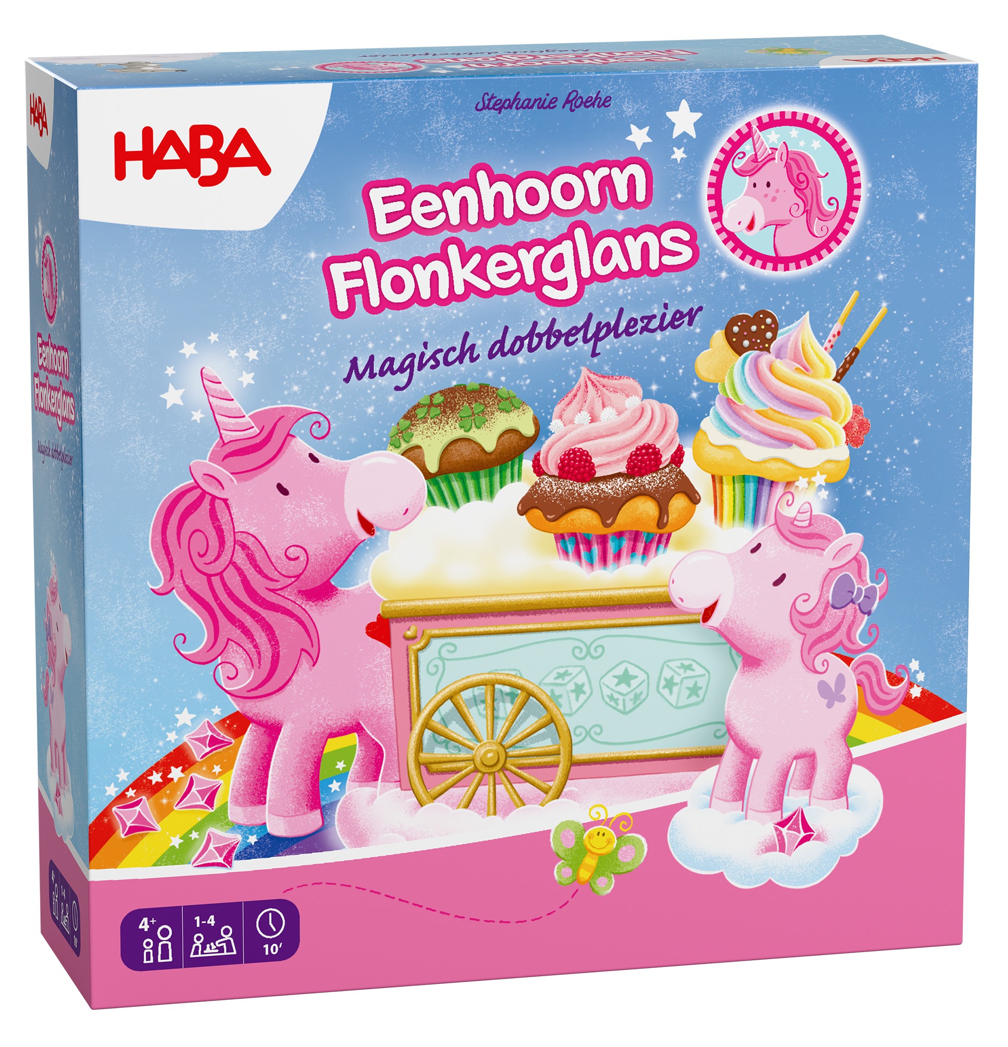 Haba  Spel - Eenhoorn Flonkerglans - Magisch dobbelplezier