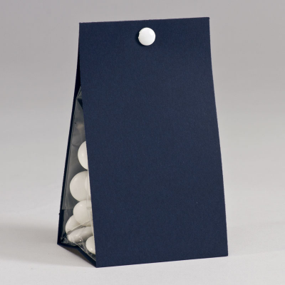 Buromac Snoepzakje Mica met Wikkel uni Marine/DonkerBlauw