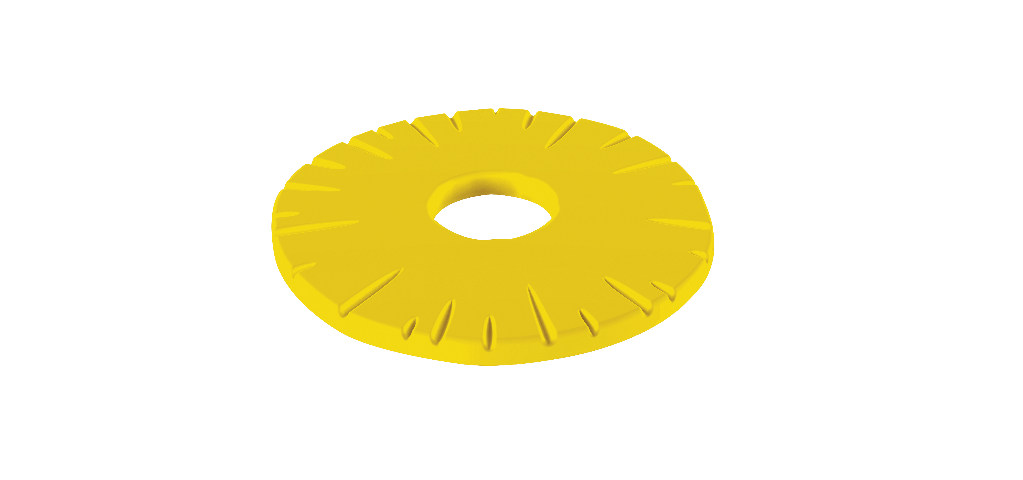 Potonderzetter - Pineapple - 15cm ZAK Designs - Yellow