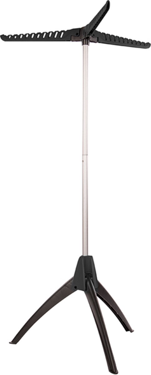 Practo Home Droogparasol op Voet met 3 Armen voor 33 Kapstokken 128cm 