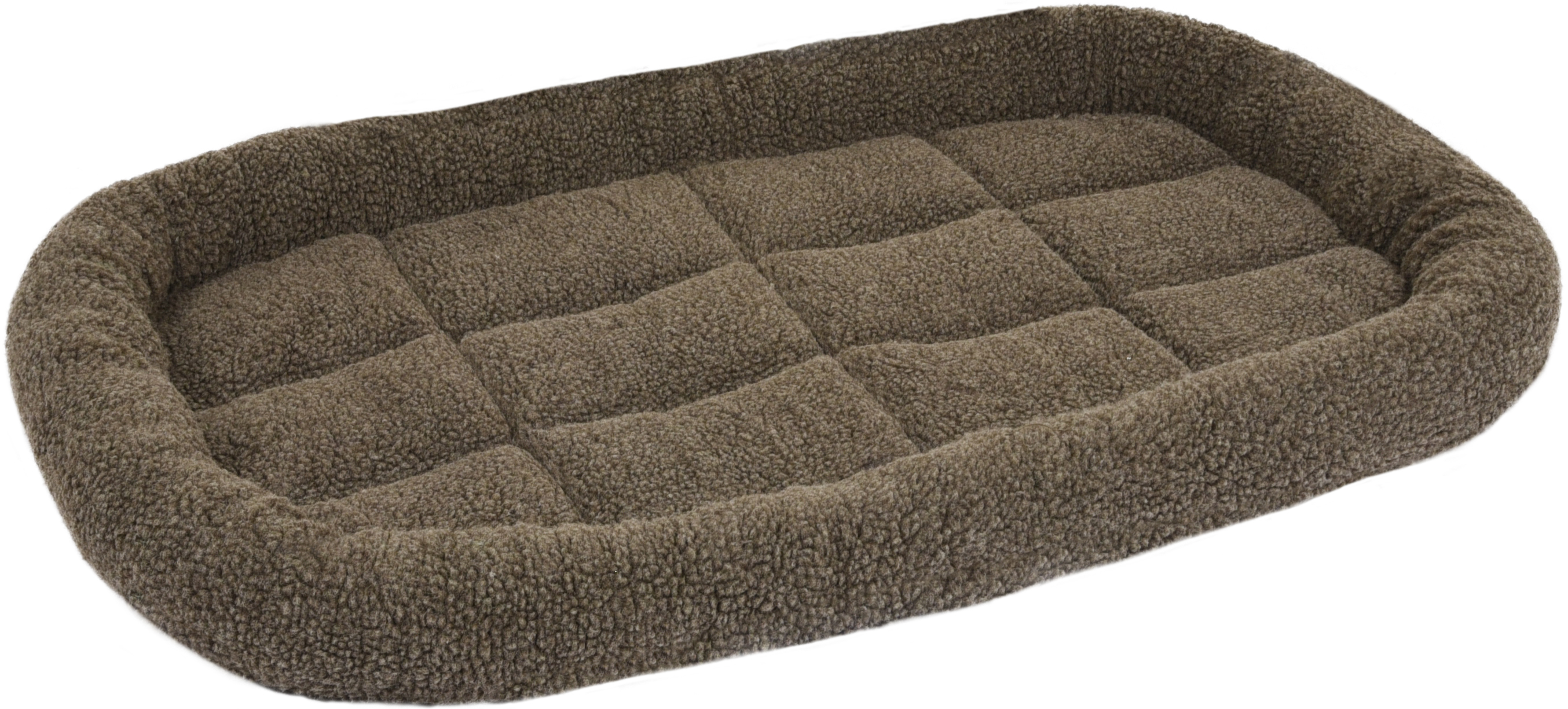 Flamingo Kussen Sherpa RH Bruin 116x69x8 cm