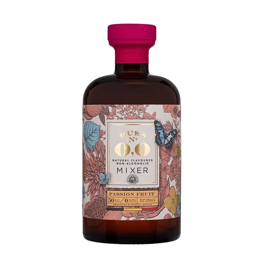 Buss Gin Non-Alcoholic Passion Fruit 50 cl