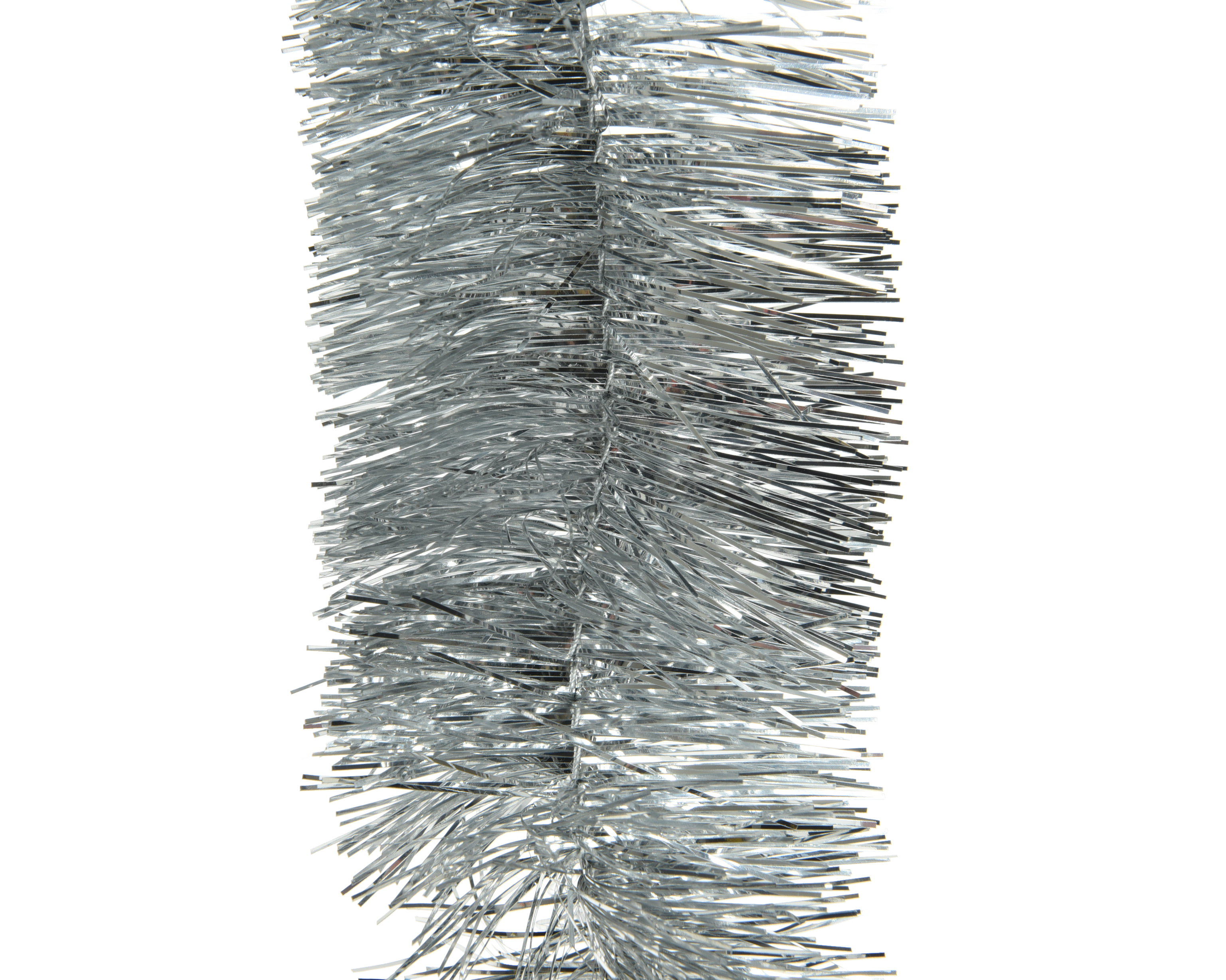 Guirlande Lametta Zilver 7x270 cm - Glanzend