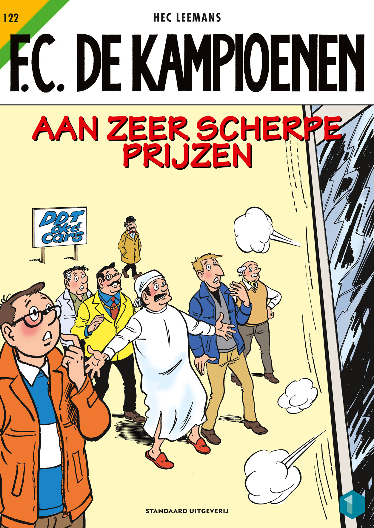 Stripverhaal FC De Kampioenen 122 Aan zeer scherpe Prijzen