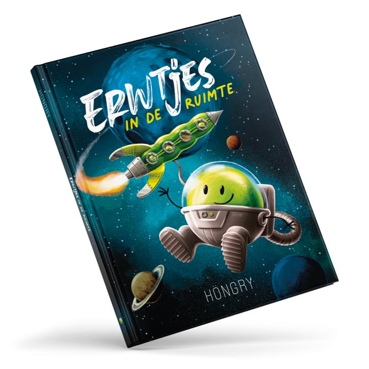 Hongry Prentenboek Erwtjes in de Ruimte