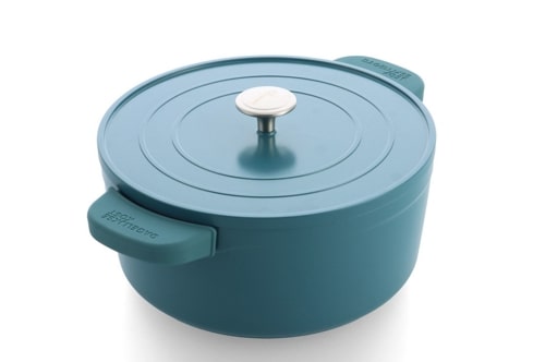 Dagelijkse Kost Stoofpot Proline Teal 26cm - met Deksel - 100% Recycled Aluminium - alle Vuren