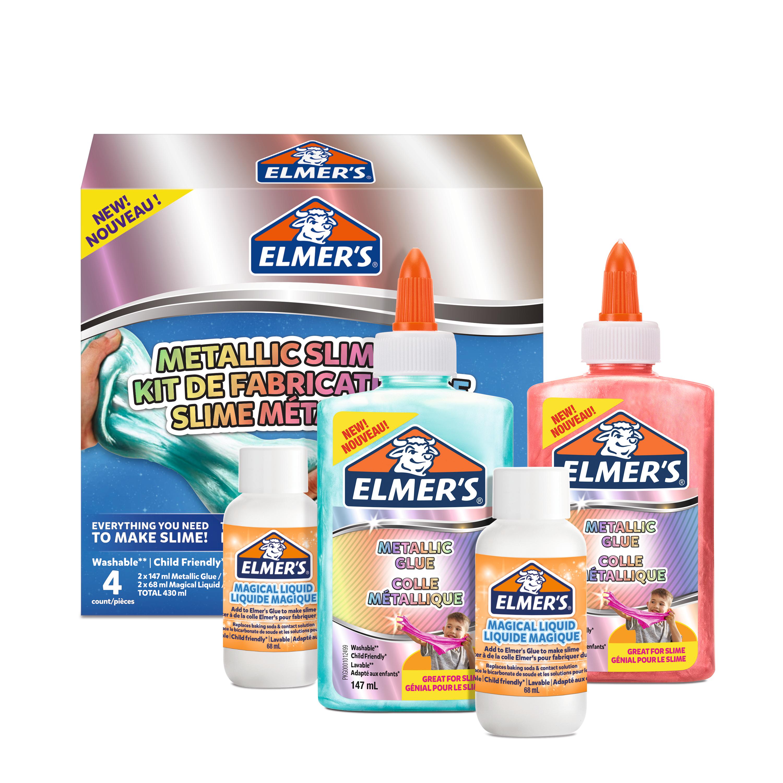 Elmer's Metallic Slijm Kit 4-delig