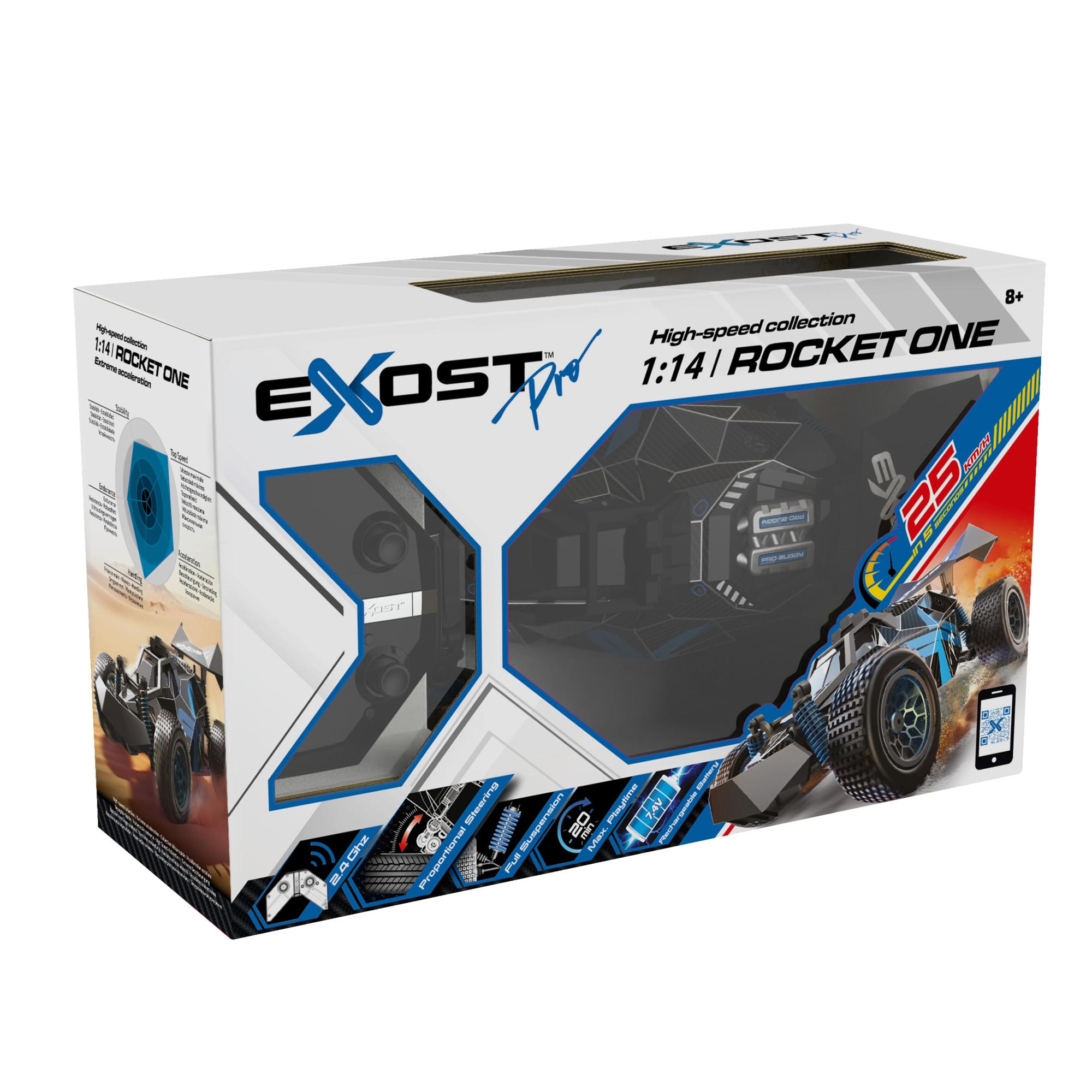 Exost Pro Rocket One,  2.4 Ghz 1/14, High Speed,  7.4 Volt, Digitaal proportional