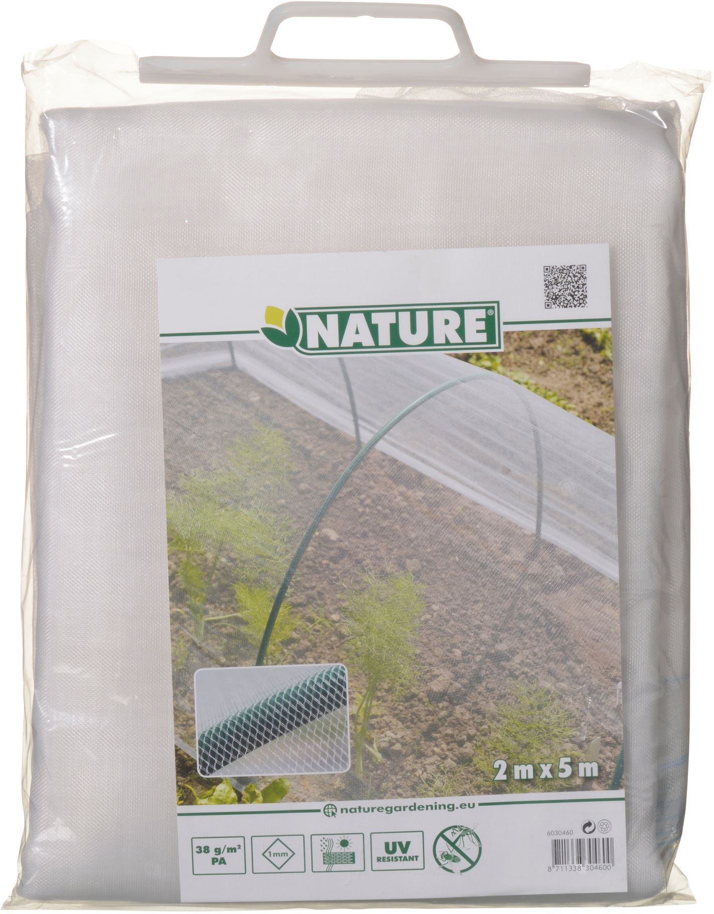NATURE Anti-Insectengaas 2x5 m Wit
