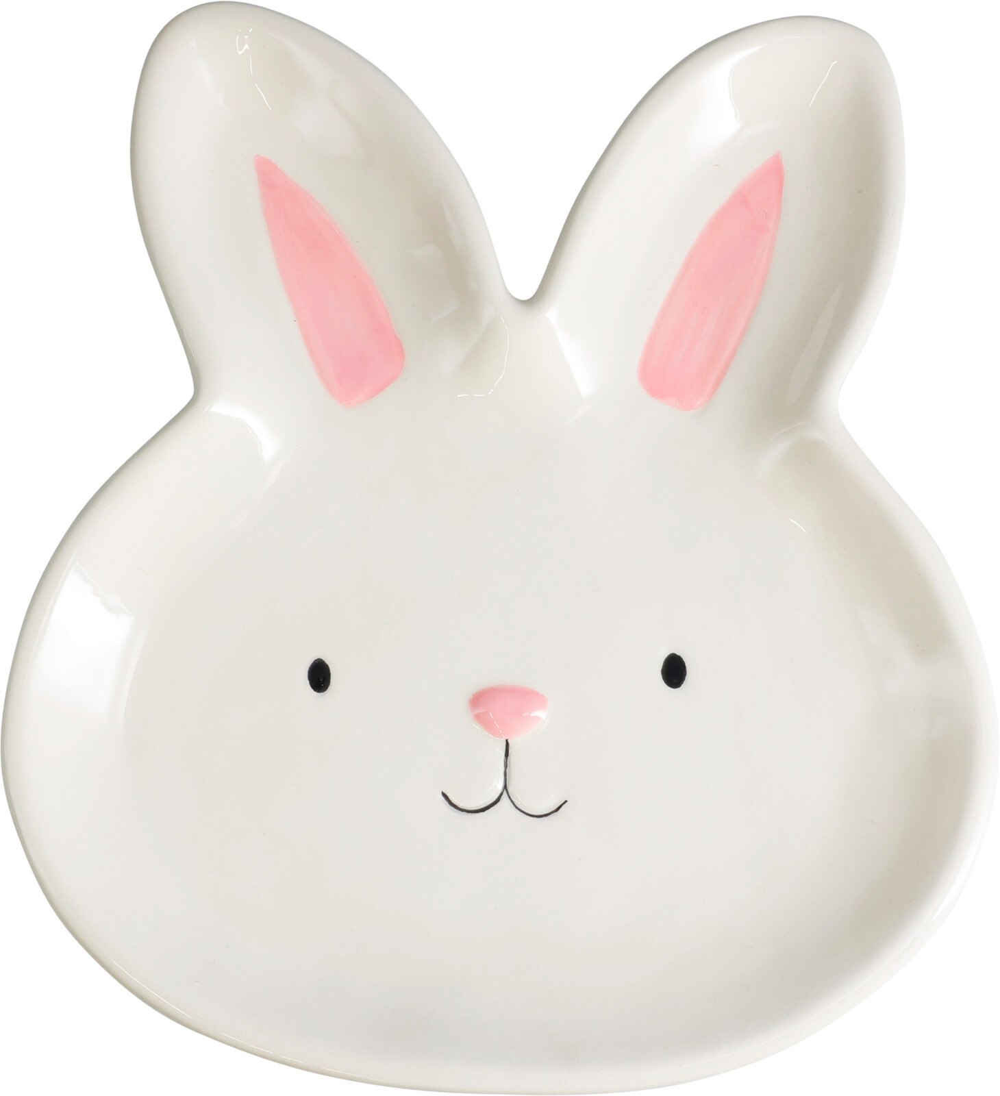 Bord Paashaas 22x20 cm - Aardewerk