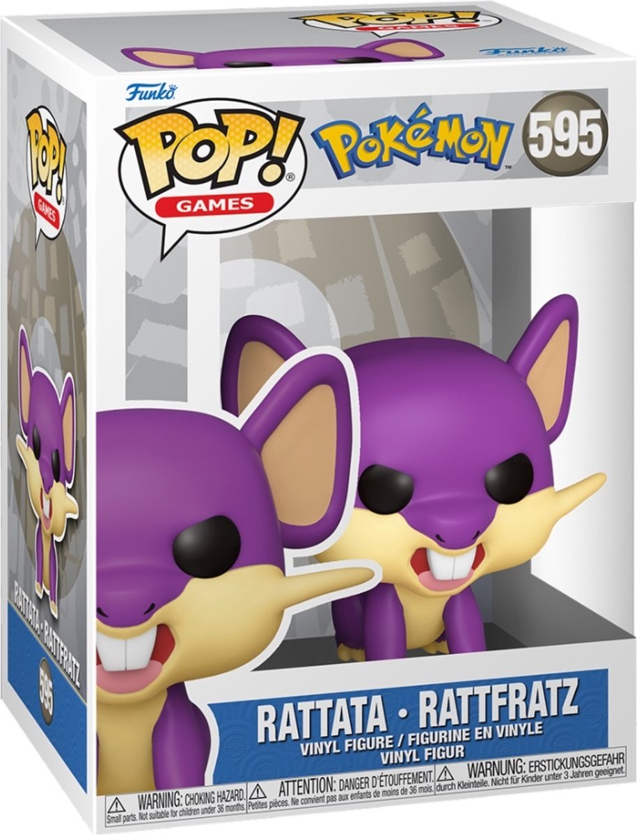Funko Pop! Games - Pokémon: Rattata 595