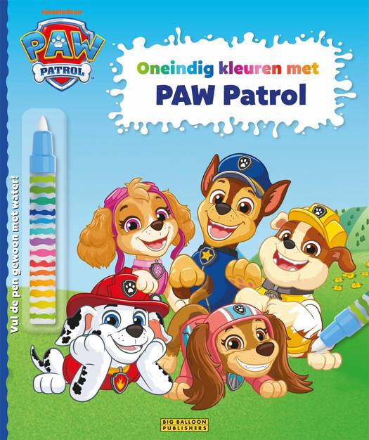 Paw Patrol - Oneindig Kleuren +3j