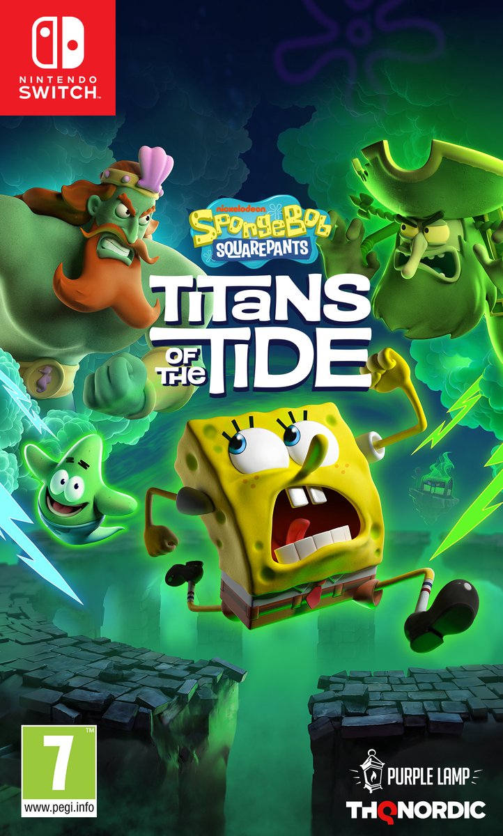 Nintendo Switch 2 Spongebob Squarepants: Titans of The Tide