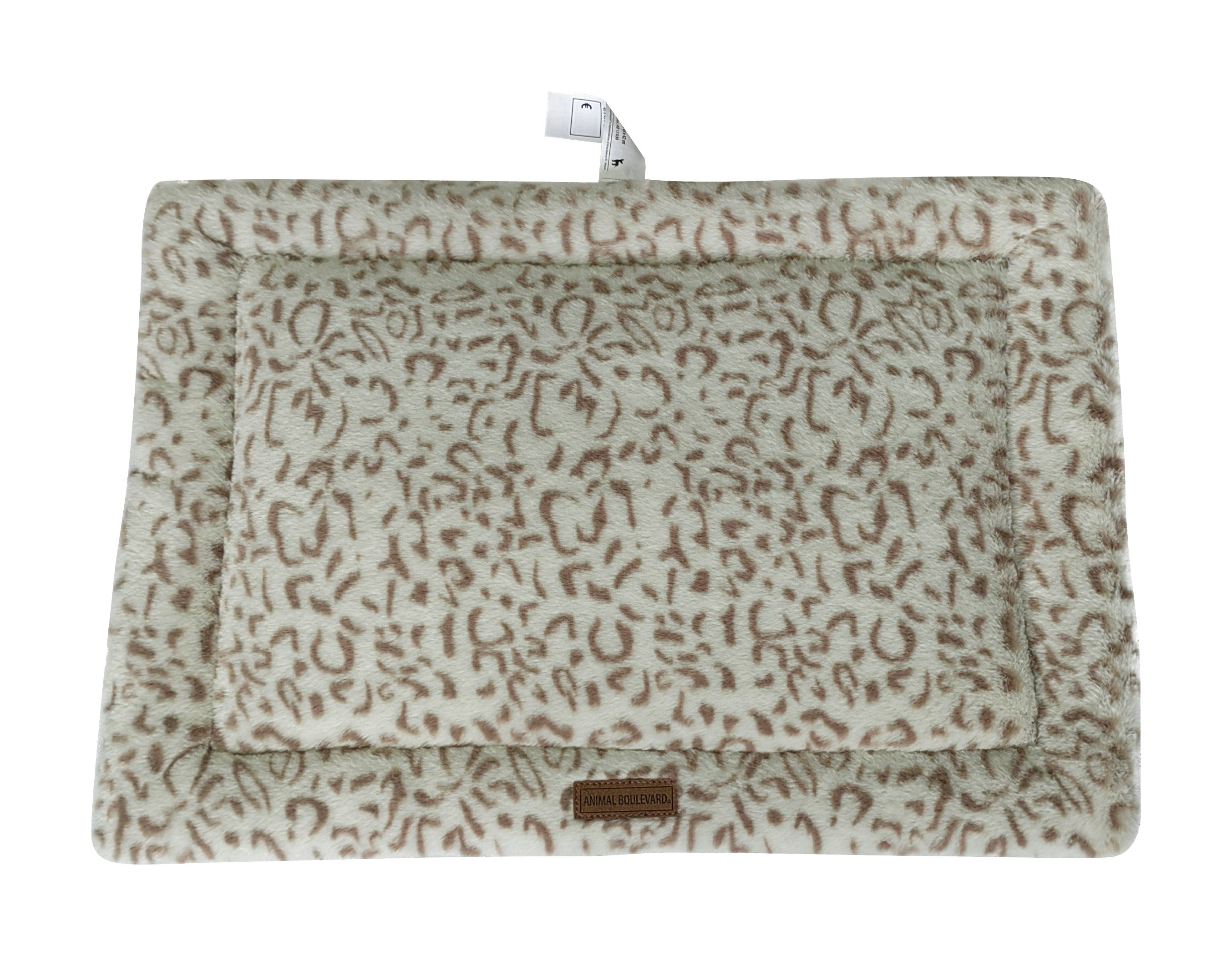 Animal Boulevard Benchmat Snowleopard L Wit - Grijs