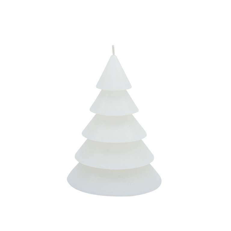 Leeff Kaars Kerstboom Thomas White - 10x12 cm