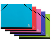 Exacompta Iderama Tekenmap + Elastiek A4 32x24 cm - assorti - Prijs per Stuk