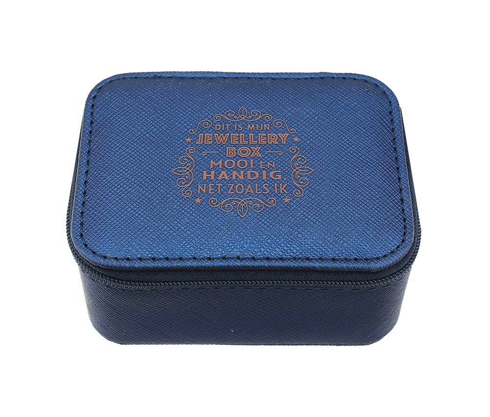 Sieradenbox Blauw Dit Is Mijn