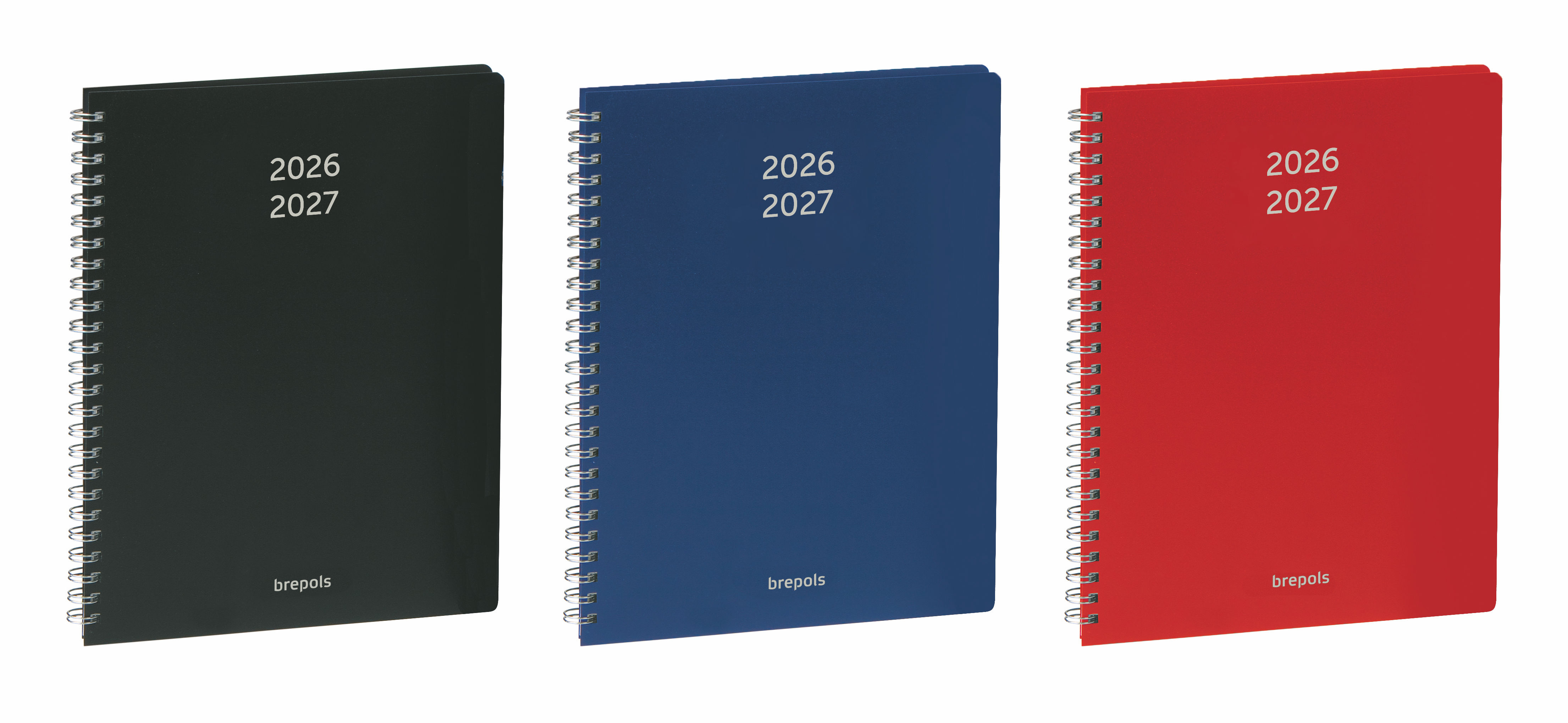 Brepols Schoolagenda 2026-27 Prevision Polyprop 1week/2pag assorti 17.1x22 cm - per stuk