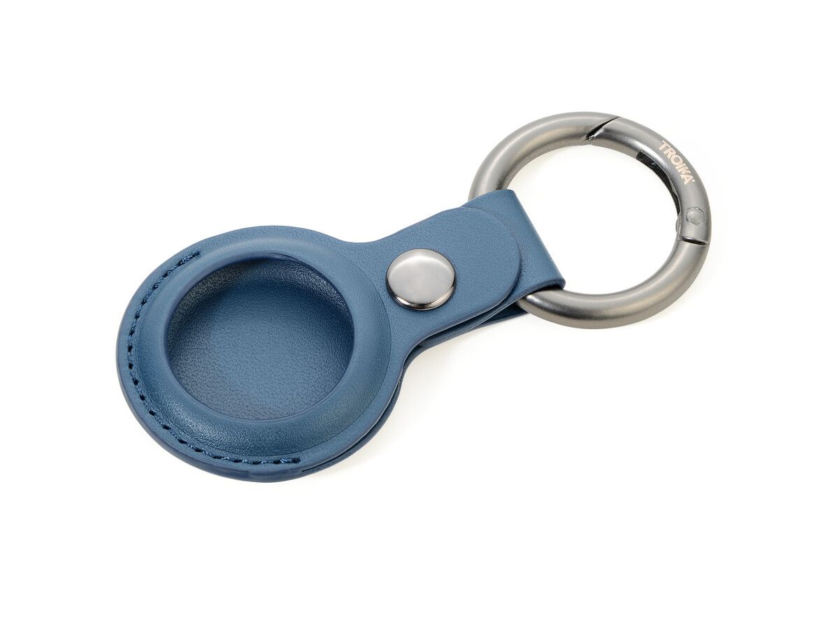 Troika Sleutelhanger met Airtag Cover Donkerblauw