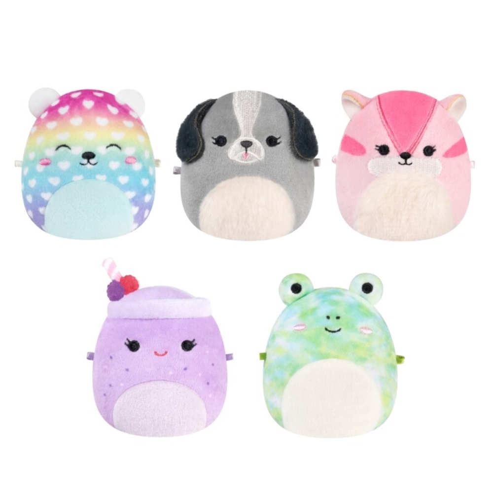 Micromallows 6,5 cm pluche 5 pack - Marley, Vie, Malu, Lanai, Dianalee