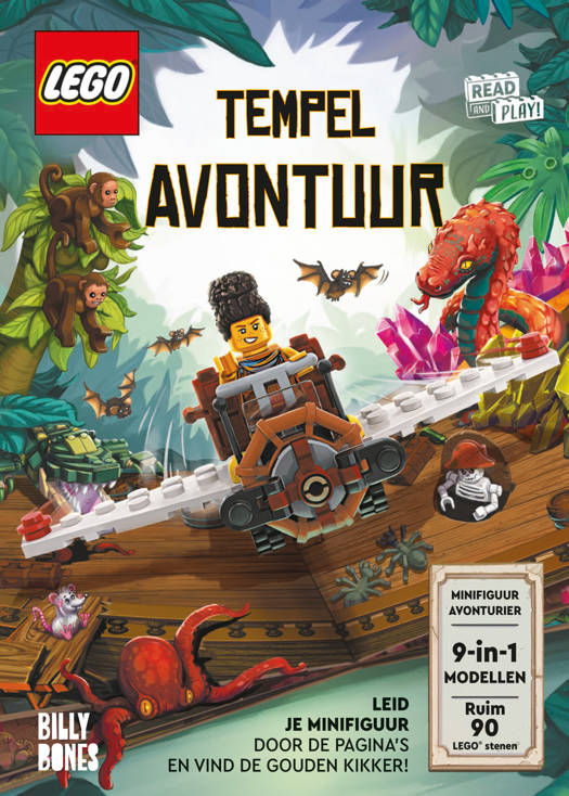 Lego - Spelen en lezen - Tempelavontuur 8+